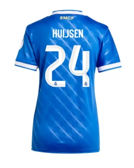 Real Madrid Dean Huijsen #24 Maglia Gara Terza Repliche 2025-26 Donna Maniche Corte